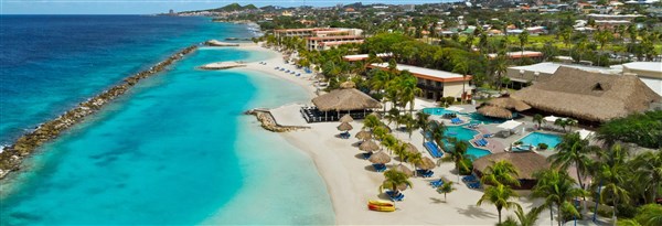 Sunscape Curacao Resort, Spa & Casino pohled na pláž | Sunscape Curacao Resort, Spa & Casino