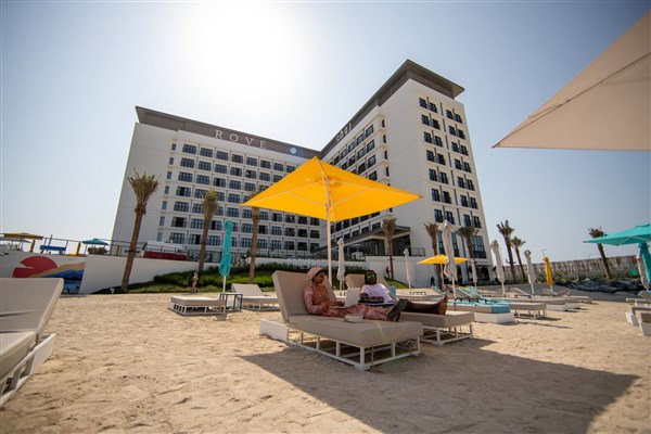 Rove La Mer pohled na hotel | Rove La Mer