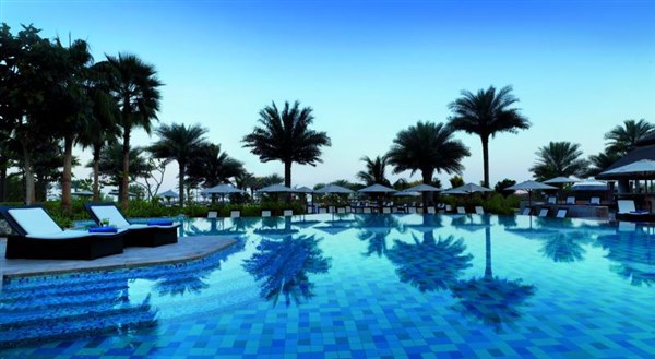 The Ritz Carlton Dubai bazén | The Ritz Carlton Dubai