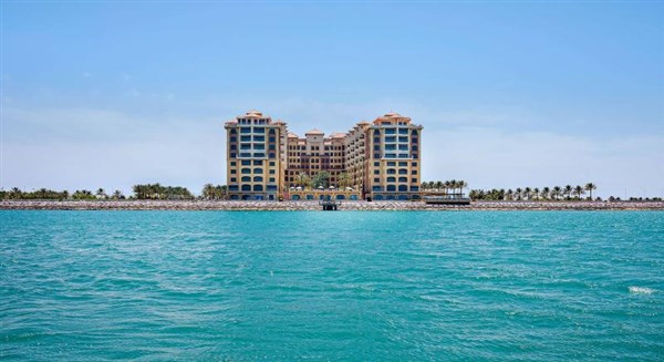 Marjan Island Resort & Spa pohled na hotel od moře | Marjan Island Resort & Spa