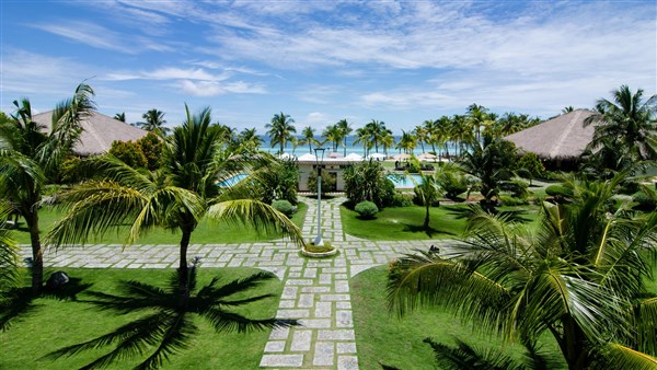 Bohol Beach Club zahrada | Bohol Beach Club