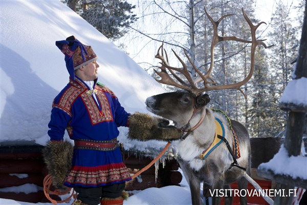 Laponsko - Polární záře v Igloo fin se sobem | Laponsko - Polární záře v Igloo
