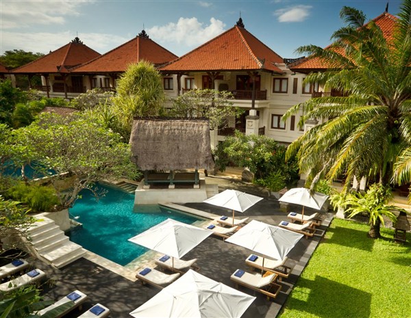 Puri Santrian bazén | Puri Santrian