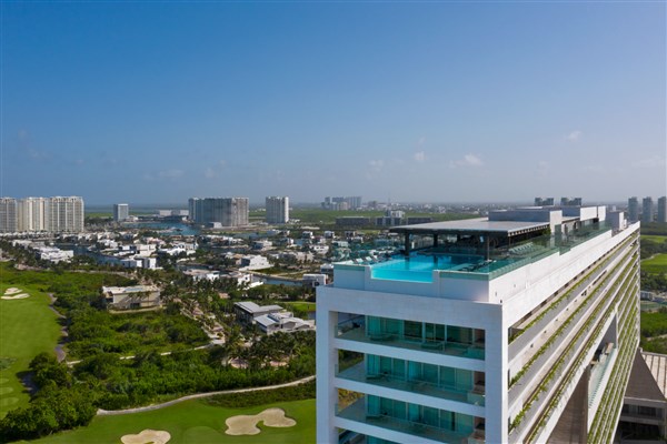 Dreams Vista Cancún Golf & Spa Resort střešní bazén | Dreams Vista Cancún Golf & Spa Resort