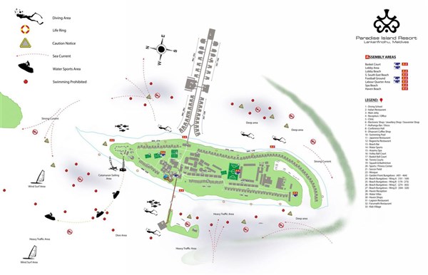 Villa Nautica Paradise Island mapa | Villa Nautica Paradise Island