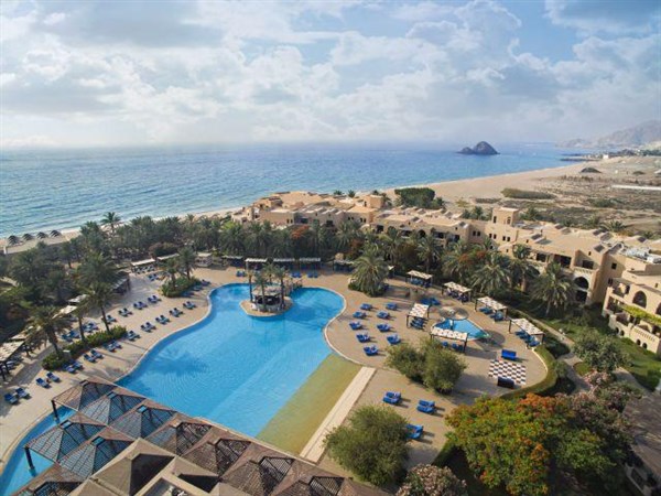Miramar Al Aquah Beach Resort Fujairah pohled na bazén | Miramar Al Aquah Beach Resort Fujairah