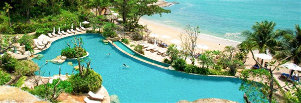 Santhiya Koh Phangan Resort & Spa bazén | Santhiya Koh Phangan Resort & Spa