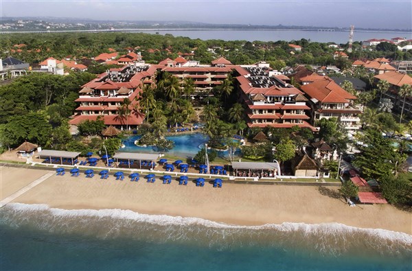 Nikko Bali Benoa Beach pohled na areál | Nikko Bali Benoa Beach
