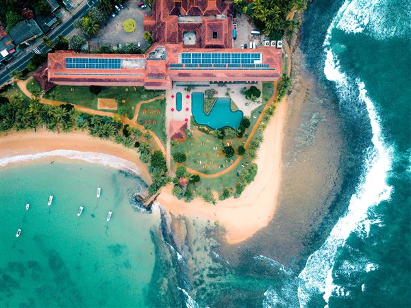 Hikka Tranz by Cinnamon pohled na areál z výšky | Hikka Tranz by Cinnamon