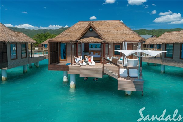 Sandals South Coast chata na vodě | Sandals South Coast