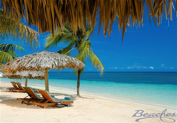 Beaches Ocho Rios pláž a lehátko | Beaches Ocho Rios