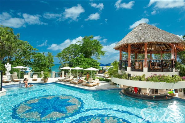 Sandals Ochi bazén | Sandals Ochi