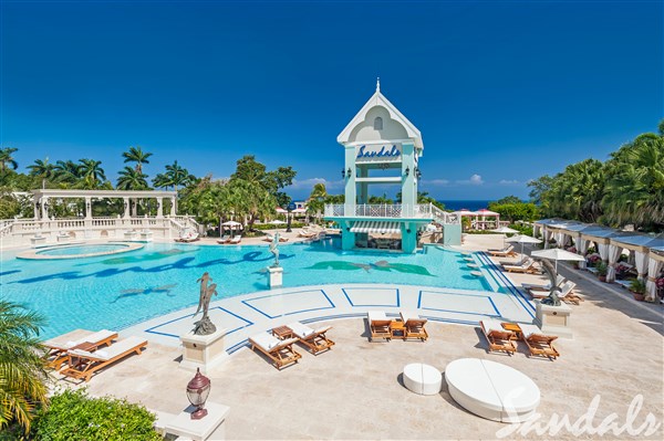 Sandals Ochi bazén | Sandals Ochi