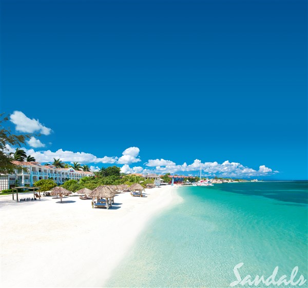 Sandals Montego Bay pláž | Sandals Montego Bay