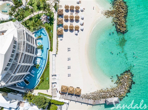 Sandals Royal Bahamian celkový pohled | Sandals Royal Bahamian