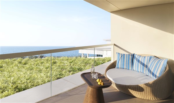 InterContinental Ras Al Khaimah Mina Al Arab Resort pohled z pokojového balkonu | InterContinental Ras Al Khaimah Mina Al Arab Resort