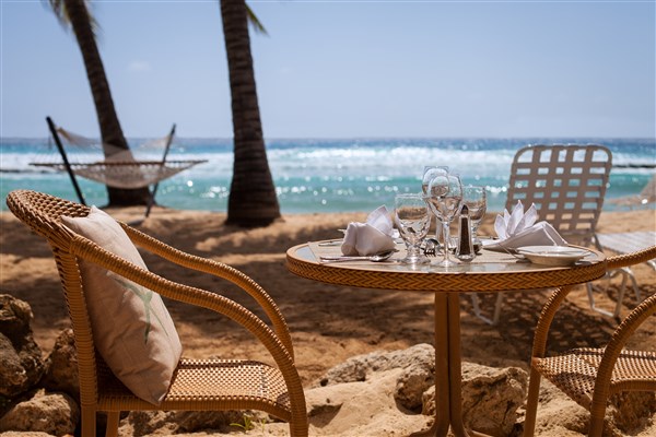 Sugar Bay Barbados venkovní plážové sezení | Sugar Bay Barbados