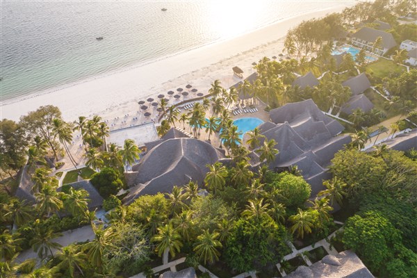 Kiwengwa Beach Resort pohled na areál | Kiwengwa Beach Resort