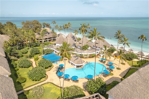 Nungwi Beach Resort by Turaco pohled na zahradu | Nungwi Beach Resort by Turaco