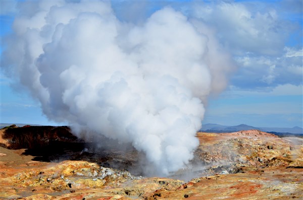 Země ohně a ledu gejzír | Země ohně a ledu