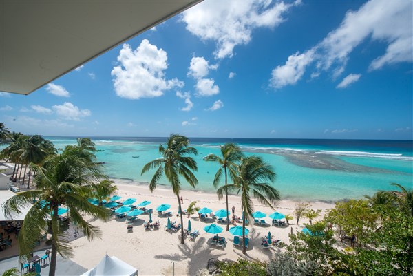 The Sands Barbados výhled z pokoje na pláž | The Sands Barbados