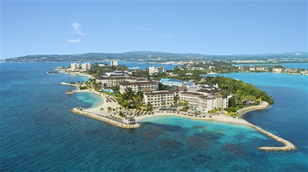 Secrets Wild Orchid Montego Bay pohled na areál | Secrets Wild Orchid Montego Bay