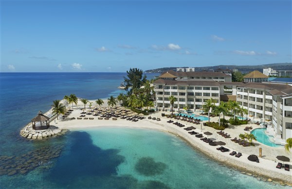 Secrets Wild Orchid Montego Bay pohled na areál | Secrets Wild Orchid Montego Bay