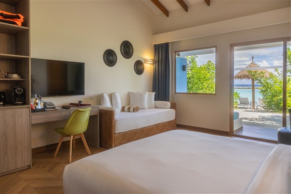 plážová vila s manželskou postelí | Joy Island