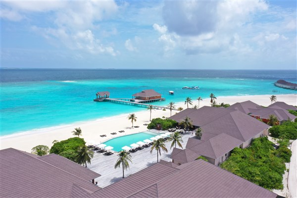 Brennia Kottefaru Resort pohled na areál | Brennia Kottefaru resort