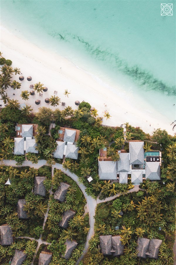 Zuri Zanzibar pohled na areál vilek | Zuri Zanzibar