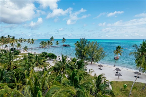The Residence Zanzibar zahrada a moře s písečnou pláží | The Residence Zanzibar