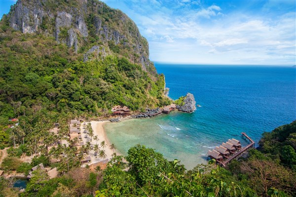 Cauayan Island Resort výhled na moře | Cauayan Island Resort