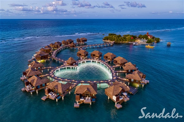 Sandals Royal Caribbean pohled na areál | Sandals Royal Caribbean