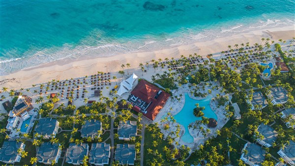 Grand Bavaro Princess celkový pohled na hotel | Grand Bavaro Princess