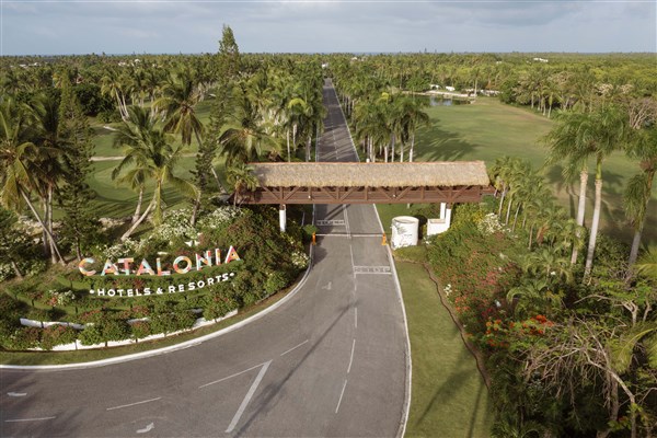 Catalonia Bavaro příjezdová cesta | Catalonia Bavaro