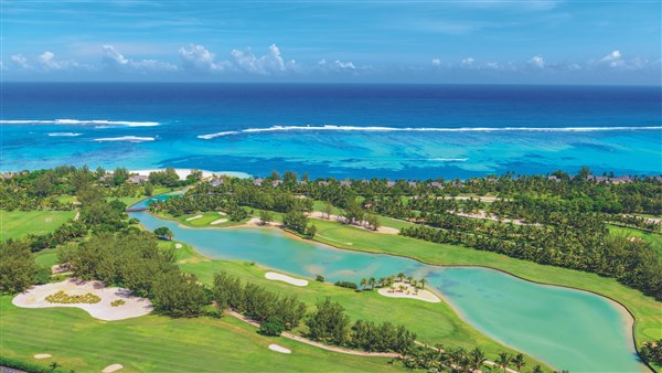 Dinarobin Golf & Spa celkový pohled na golf | Dinarobin Beachcomber Golf Resort & Spa