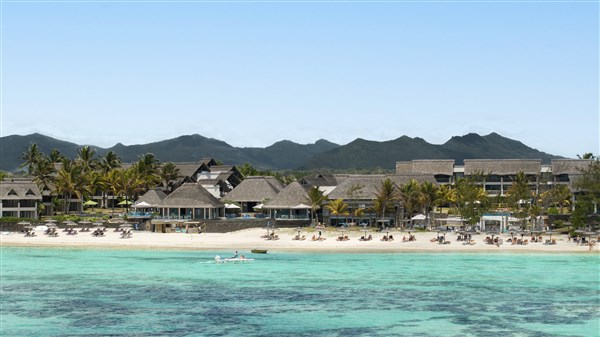 C Mauritius celkový pohled na hotel a pláž | C Mauritius Resort