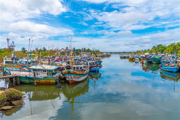 Pohled na přístav v Negombu | Velký okruh Srí Lankou