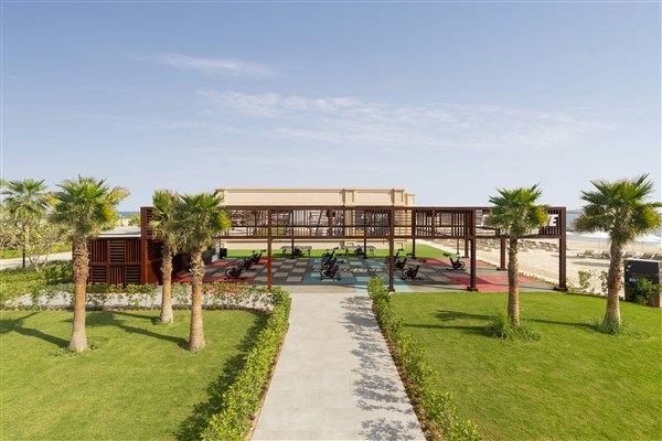 Rixos Marina Abu Dhabi venkovní tělocvična | Rixos Marina Abu Dhabi